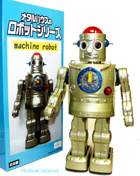 metal house robots japan|vintage tin robots.